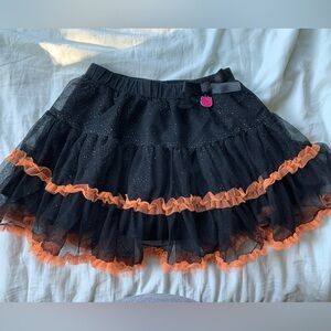 Hello kitty Halloween skirt Size 4T sparkles